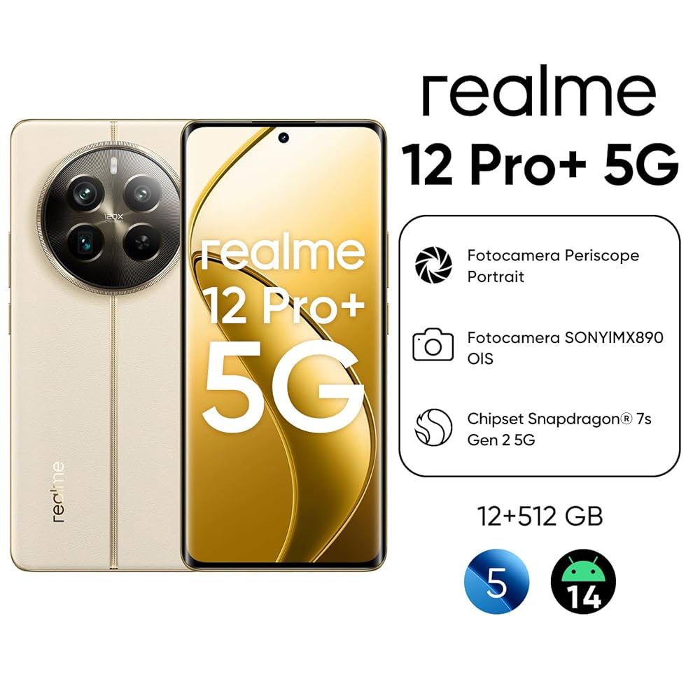 スマートフォン本体 realme 12 Pro 5G 12/256GB realme 12 Pro 17 cm (6.7